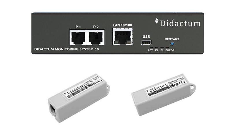 didactum - Monitoring System 50 Bundle Temperature and Humidity
